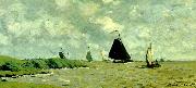 Claude Monet scheldemynningen oil